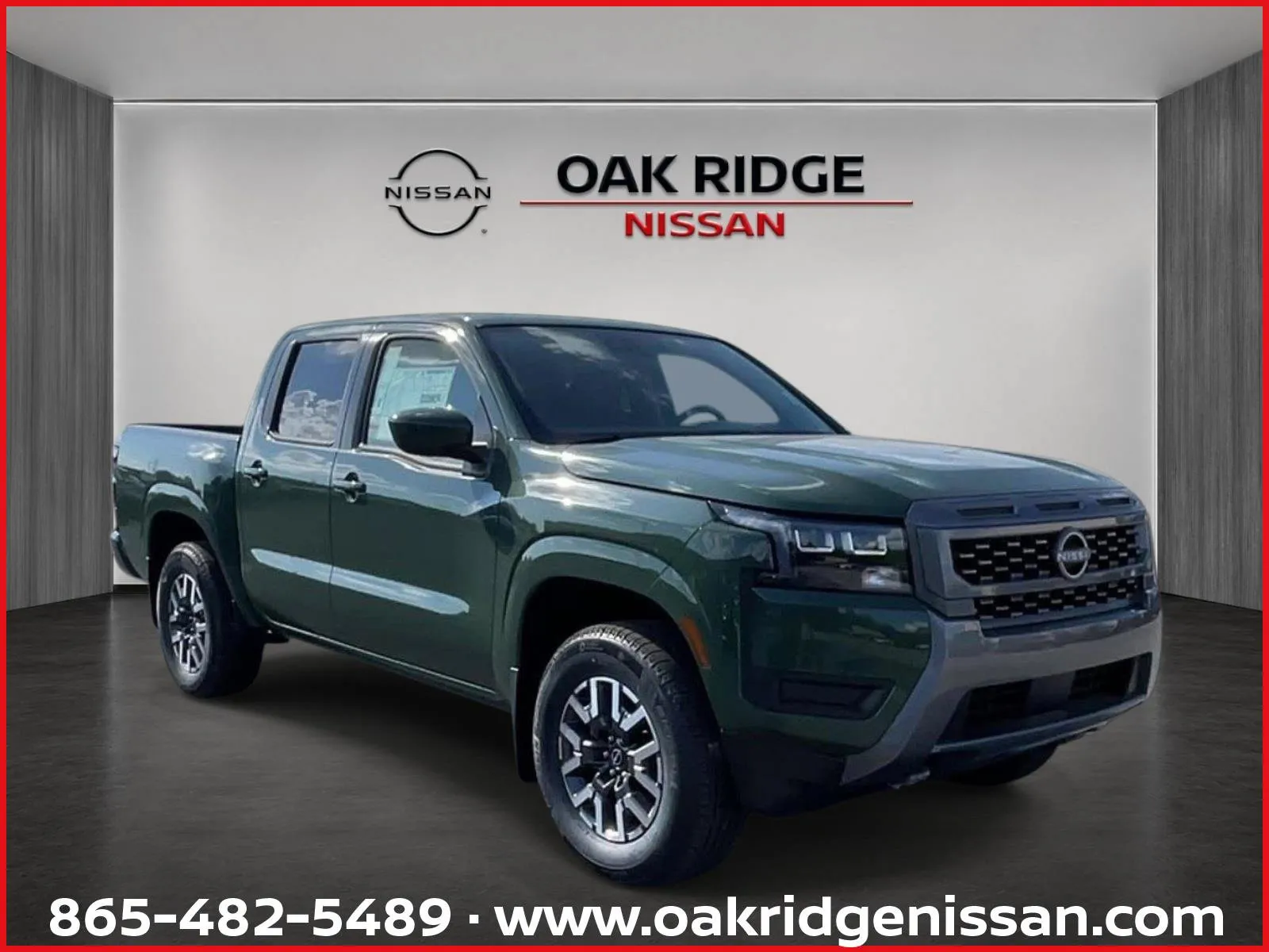 Green 2026 NISSAN FRONTIER SV for sale in Oak Ridge, TN