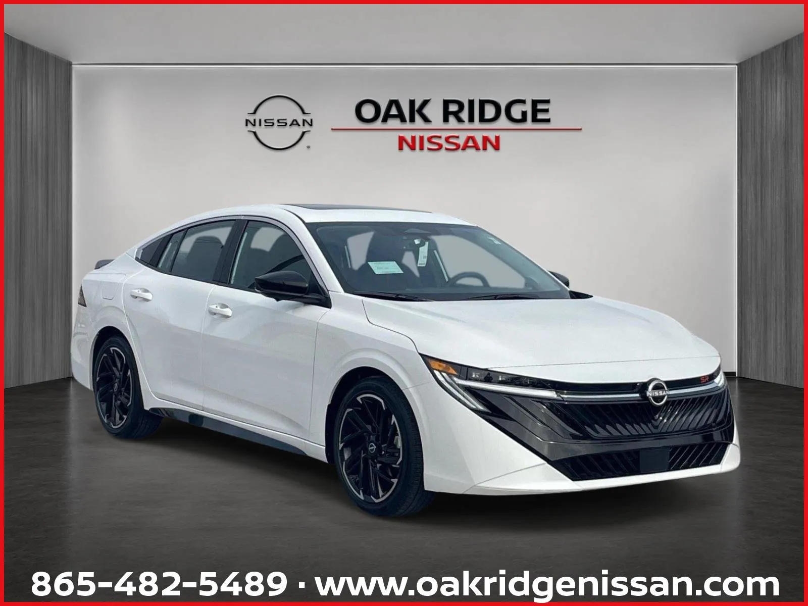 White 2026 NISSAN SENTRA SR for sale in Oak Ridge, TN