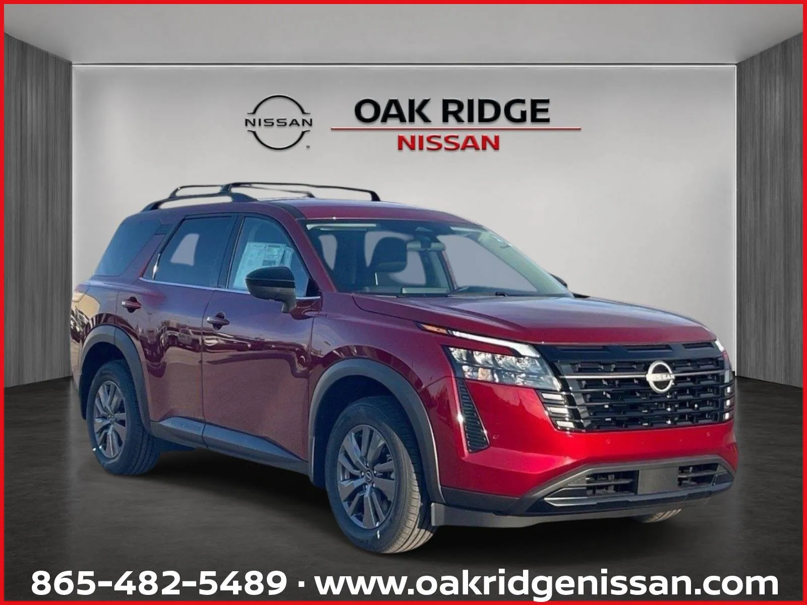Red 2026 NISSAN PATHFINDER SV for sale in Oak Ridge, TN