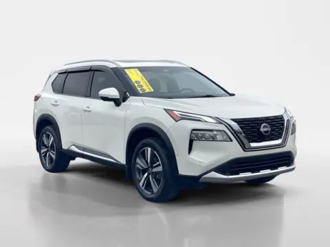 White 2023 NISSAN ROGUE PLAT CVT for sale in Oak Ridge, TN