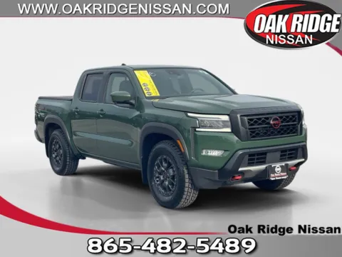 Green 2023 NISSAN FRONTIER S PRO-X for sale in Oak Ridge, TN