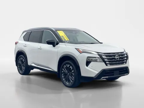 White 2024 NISSAN ROGUE Platinum for sale in Oak Ridge, TN