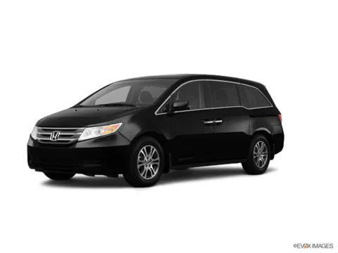 Black 2012 HONDA ODYSSEY EXL for sale in Oak Ridge, TN