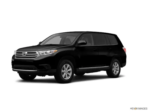 Black 2012 TOYOTA HIGHLANDER/SE for sale in Oak Ridge, TN