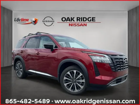 Red 2026 NISSAN PATHFINDER Platinum for sale in Oak Ridge, TN