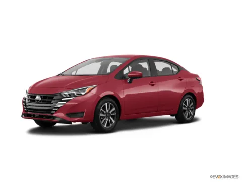 Red 2025 NISSAN VERSA SEDAN CVT for sale in Oak Ridge, TN