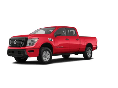 Red 2021 NISSAN TITAN XD SV/SL/ AUTO for sale in Oak Ridge, TN