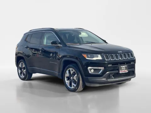 Black 2018 JEEP COMPASS LIMITED Limited for sale in Oak Ridge, TN