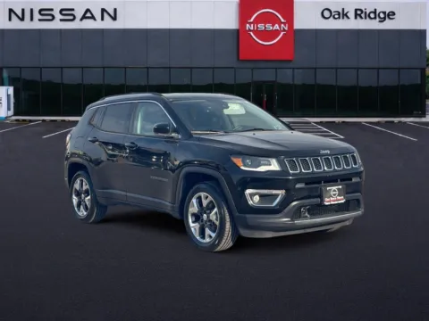 Black 2018 JEEP COMPASS LIMITED Limited for sale in Oak Ridge, TN