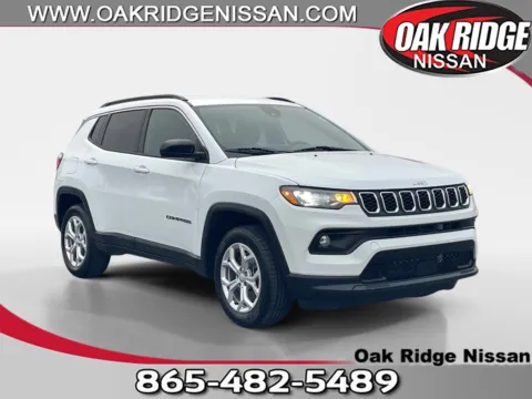 White 2024 JEEP COMPASS LATITUD Latitude for sale in Oak Ridge, TN