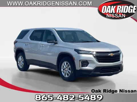 Silver 2022 CHEVROLET TRAVERSE LS for sale in Oak Ridge, TN