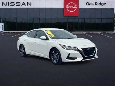 White 2023 NISSAN SENTRA SV for sale in Oak Ridge, TN