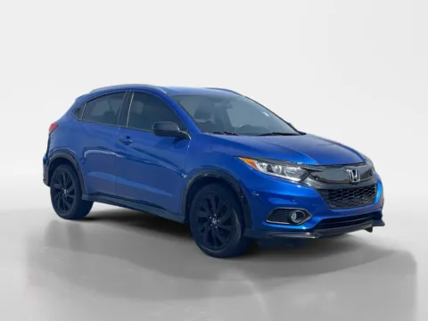 Blue 2021 HONDA HR-V SPORT Sport for sale in Oak Ridge, TN