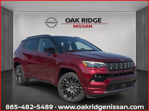 Red 2022 JEEP COMPASS LIMITED High Altitude for sale in Oak Ridge, TN