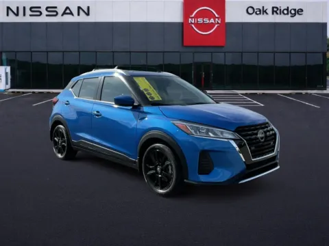 Blue 2024 NISSAN KICKS SV for sale in Oak Ridge, TN