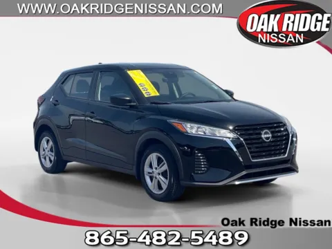 Black 2023 NISSAN KICKS S for sale in Oak Ridge, TN