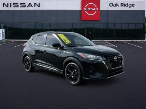 Black 2023 NISSAN KICKS SR for sale in Oak Ridge, TN