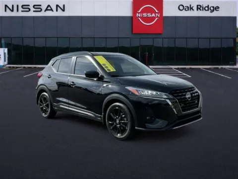 Black 2023 NISSAN KICKS SR for sale in Oak Ridge, TN
