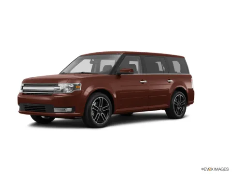 Red 2015 FORD FLEX LIMITED for sale in Oak Ridge, TN
