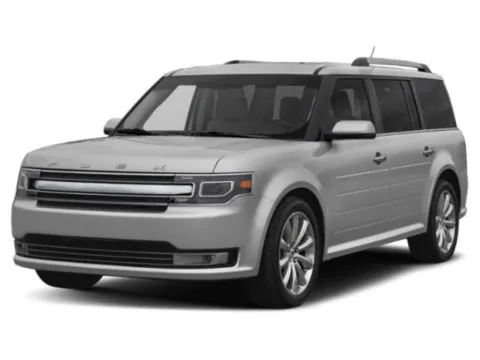 Red 2015 FORD FLEX LIMITED Limited for sale in Oak Ridge, TN