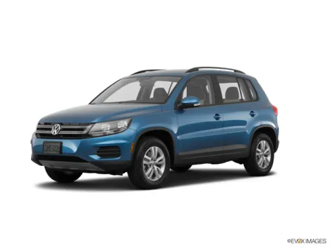 Blue 2017 VOLKSWAGEN TIGUAN S/LIMITE for sale in Oak Ridge, TN