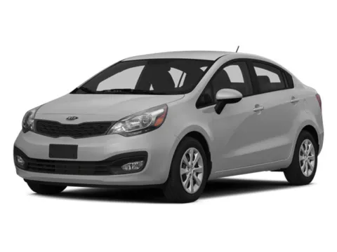 Red 2014 KIA RIO LX for sale in Oak Ridge, TN