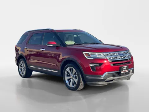 Red 2019 FORD EXPLORER LIMITE Limited for sale in Oak Ridge, TN