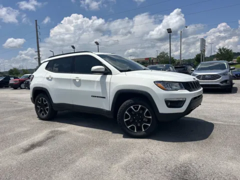 White 2020 JEEP COMPASS SPORT North Edition for sale in Oak Ridge, TN