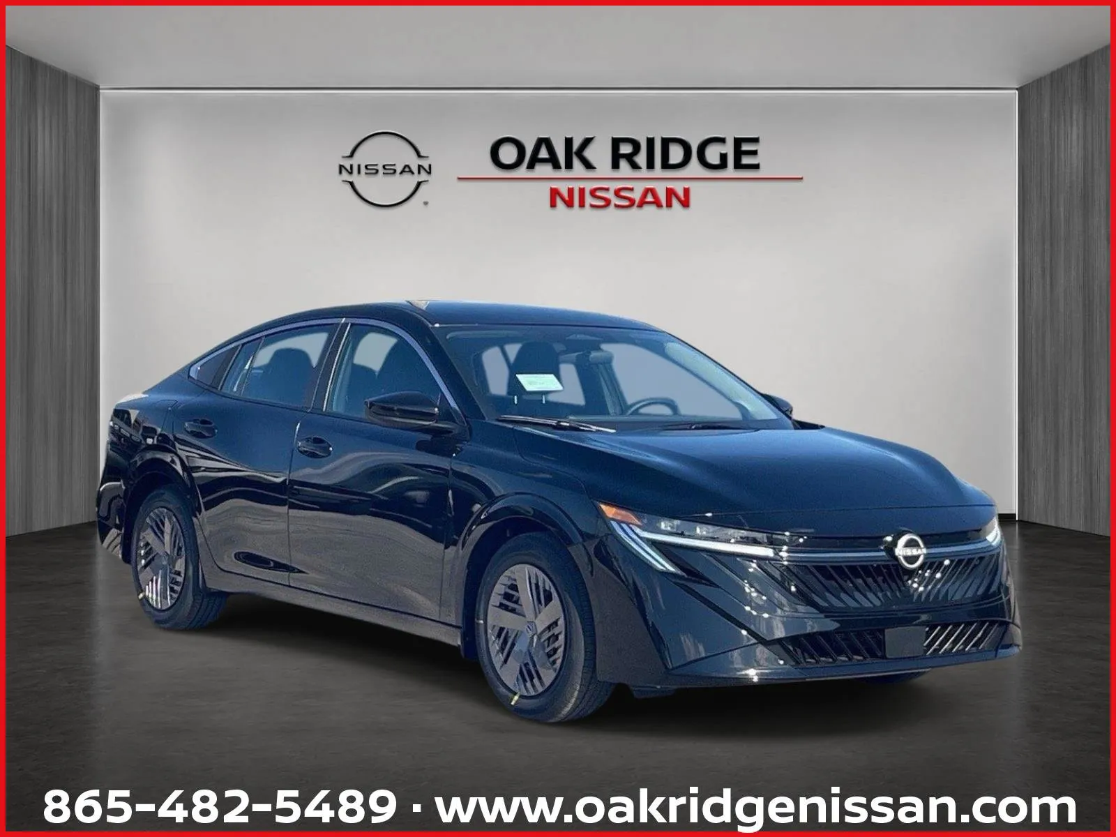 Black 2026 NISSAN SENTRA SV for sale in Oak Ridge, TN