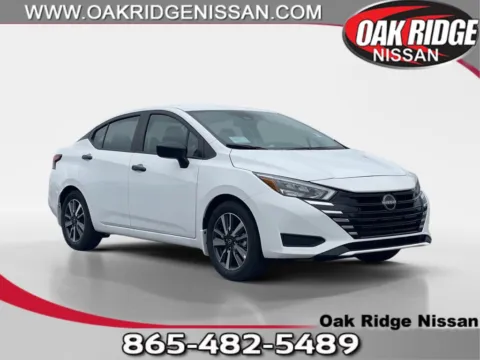 White 2025 NISSAN VERSA SEDAN S for sale in Oak Ridge, TN
