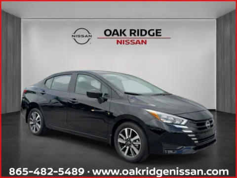 Black 2025 NISSAN VERSA SV for sale in Oak Ridge, TN