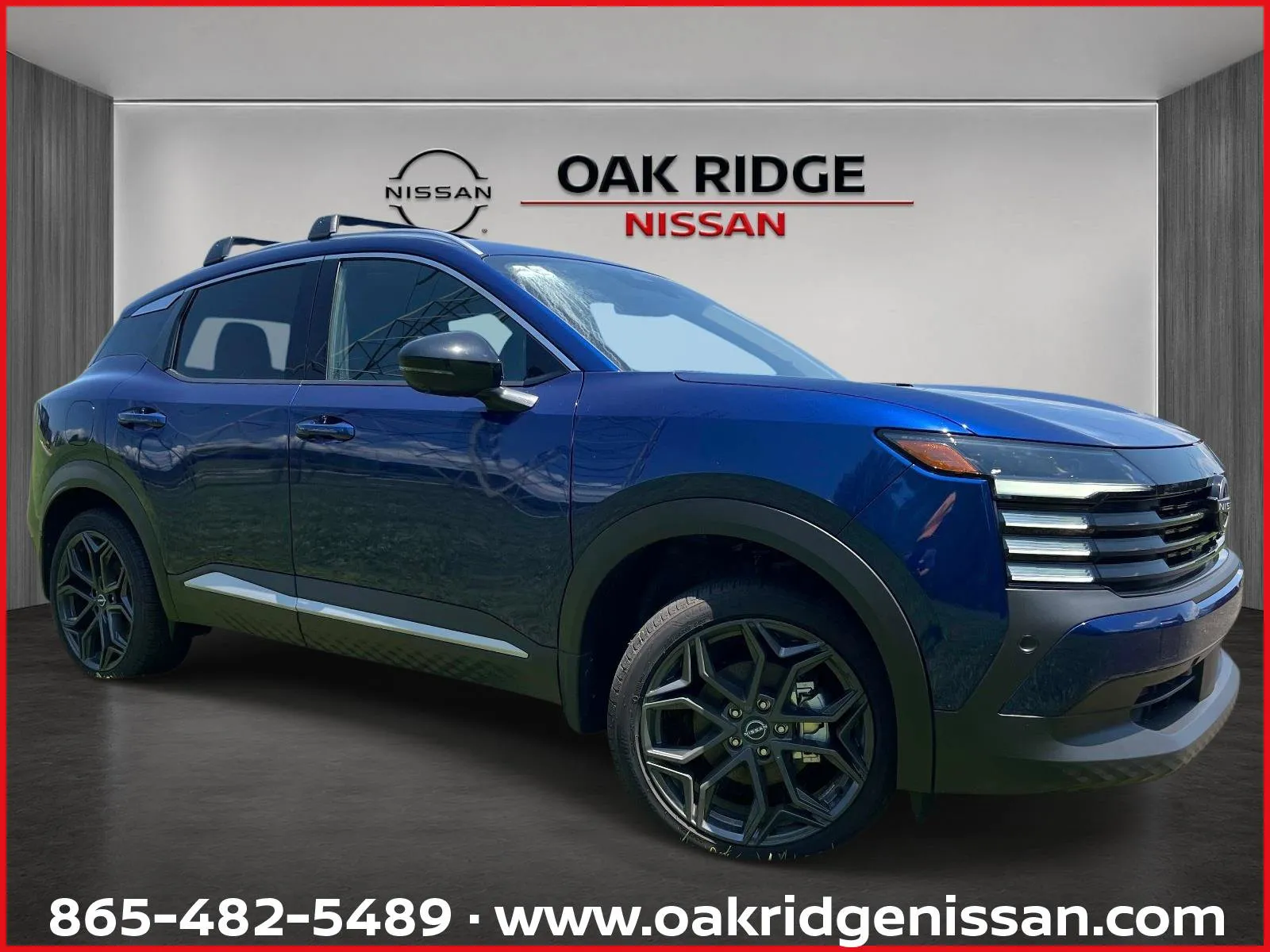 Blue 2026 NISSAN NEW KICKS SR for sale in Oak Ridge, TN