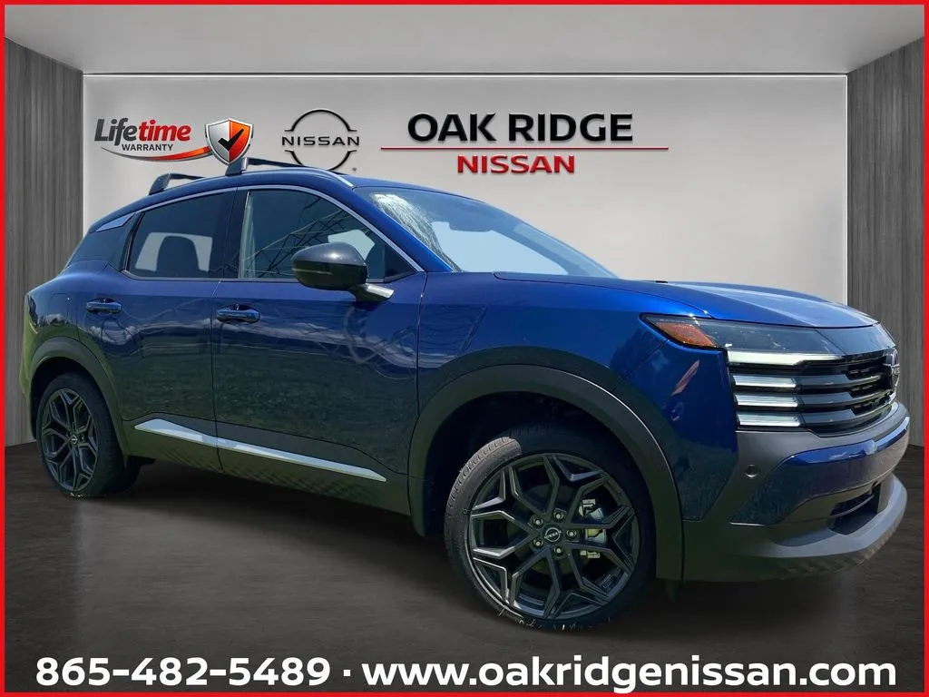 Blue 2026 Nissan Kicks SR for sale in Oak Ridge, TN