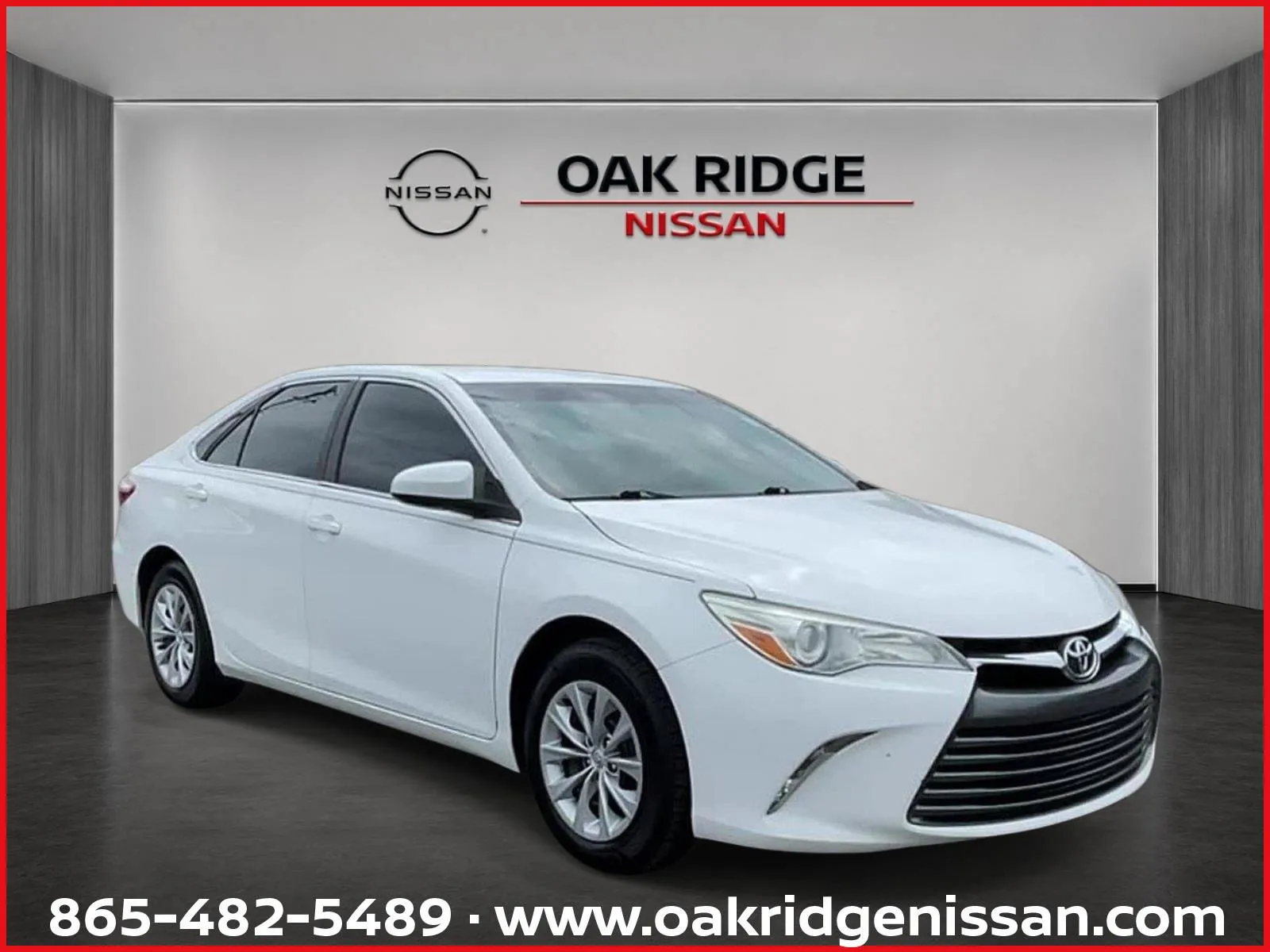 Used 2015 Toyota Camry XLE with VIN 4T4BF1FK8FR478207 for sale in Oak Ridge, TN