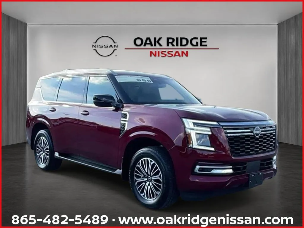 Red 2025 Nissan Armada SL for sale in Oak Ridge, TN