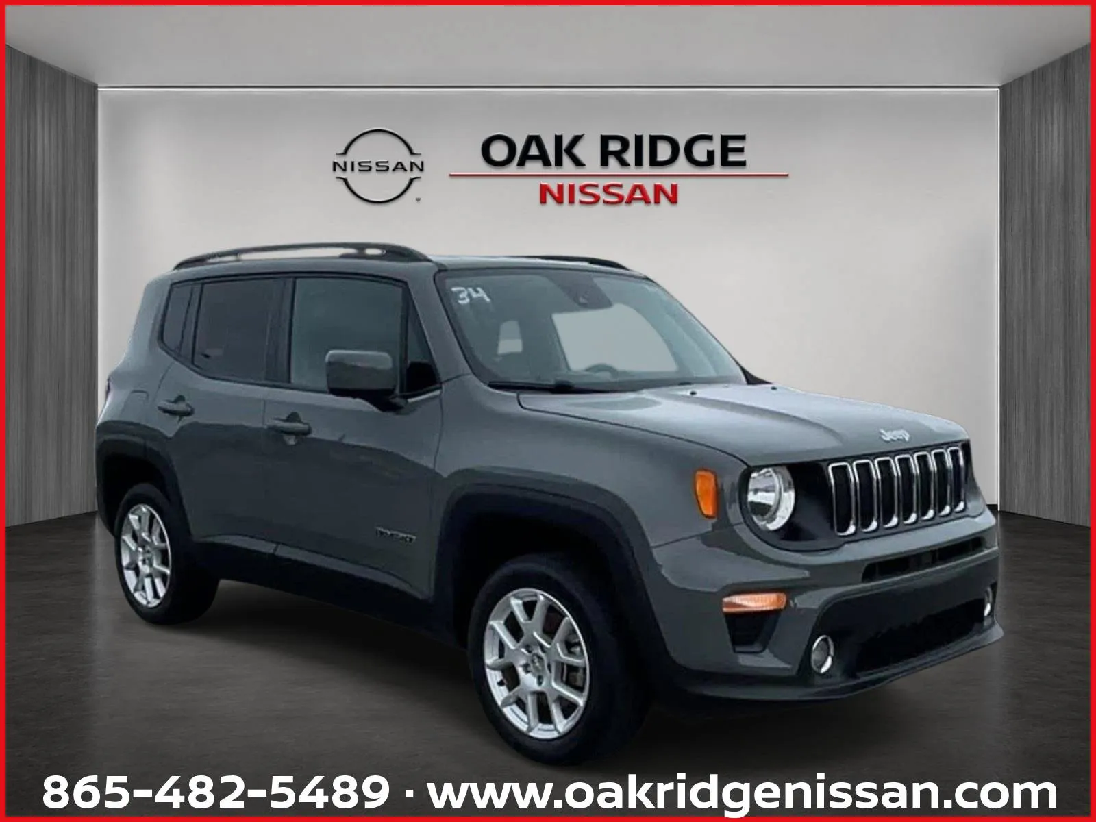 Used 2021 Jeep Renegade Latitude with VIN ZACNJDBB3MPM55964 for sale in Oak Ridge, TN