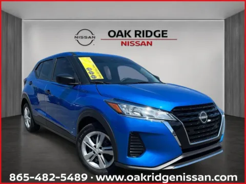 Blue 2025 Nissan Kicks Play CVT for sale in Oak Ridge, TN