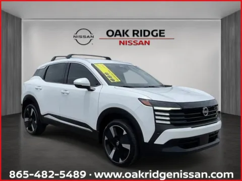 White 2025 NISSAN NEW KICKS SR for sale in Oak Ridge, TN