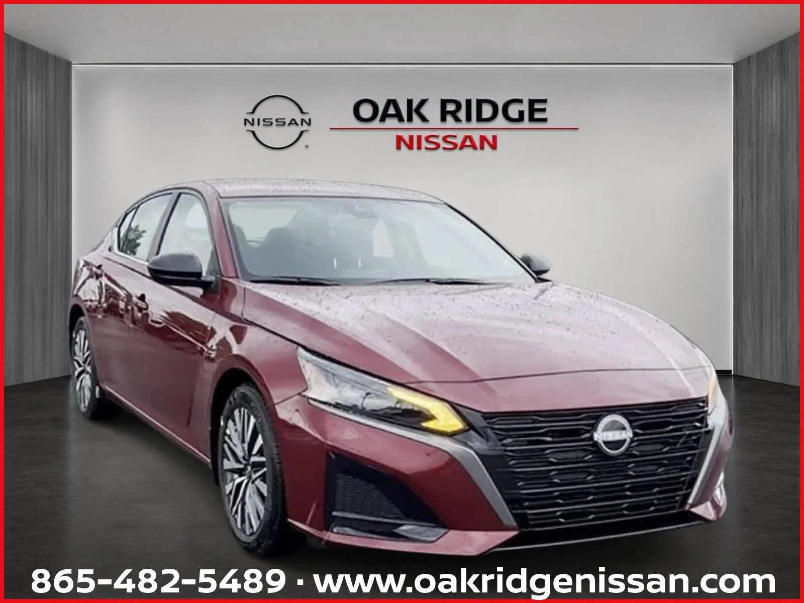 Red 2026 NISSAN ALTIMA SV for sale in Oak Ridge, TN