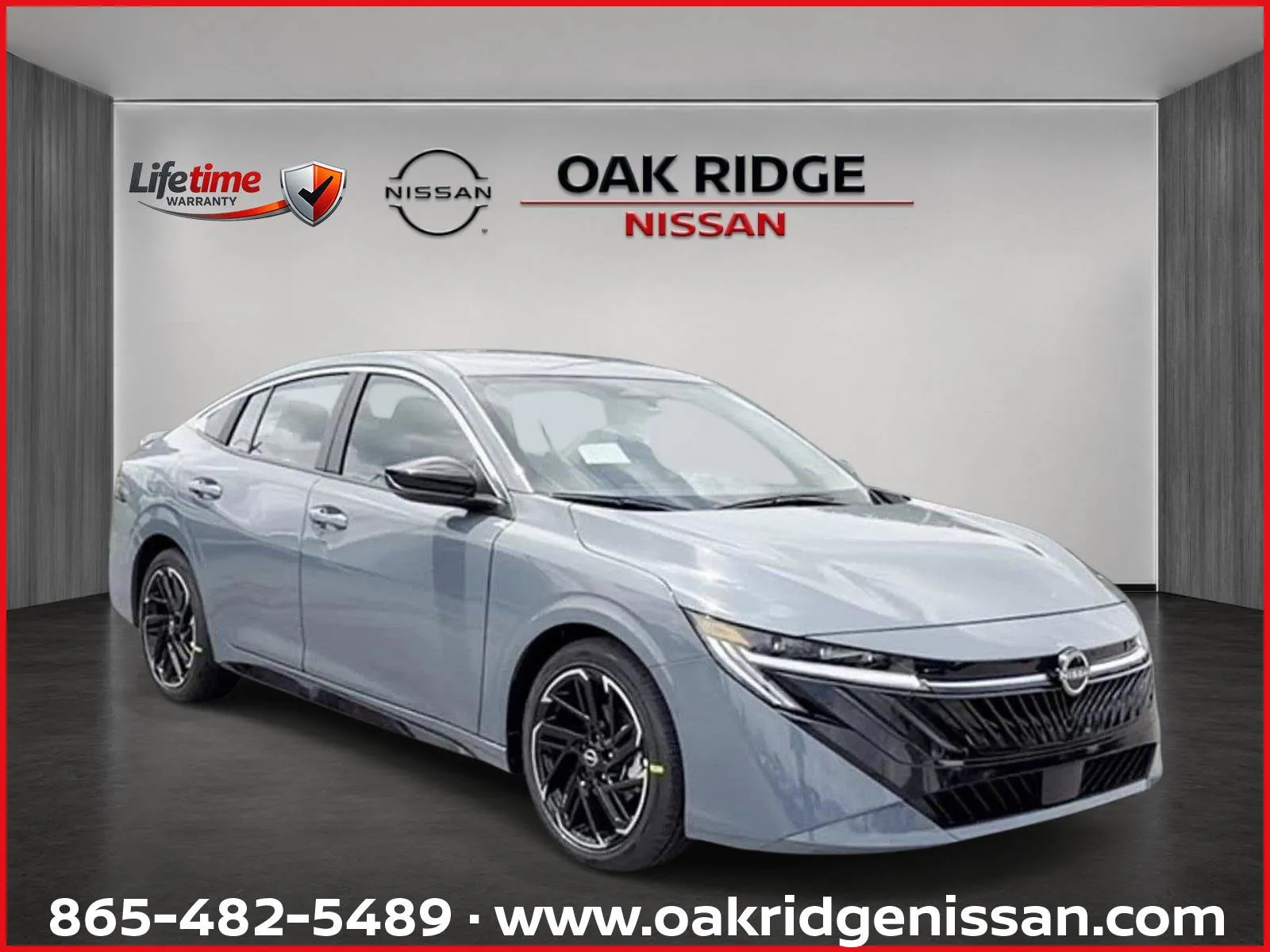 Gray 2026 NISSAN SENTRA SR for sale in Oak Ridge, TN