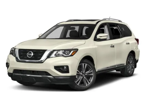 White 2017 NISSAN PATHFINDER Platinum for sale in Oak Ridge, TN