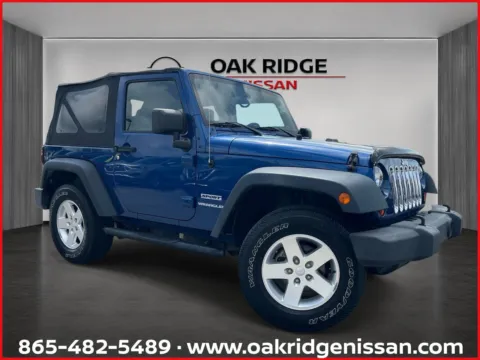 Blue 2010 JEEP WRANGLER SPORT Sport for sale in Oak Ridge, TN