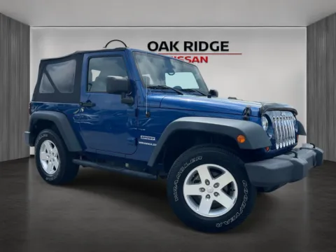 Blue 2010 JEEP WRANGLER SPORT Sport for sale in Oak Ridge, TN