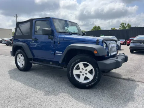 Blue 2010 JEEP WRANGLER SPORT Sport for sale in Oak Ridge, TN