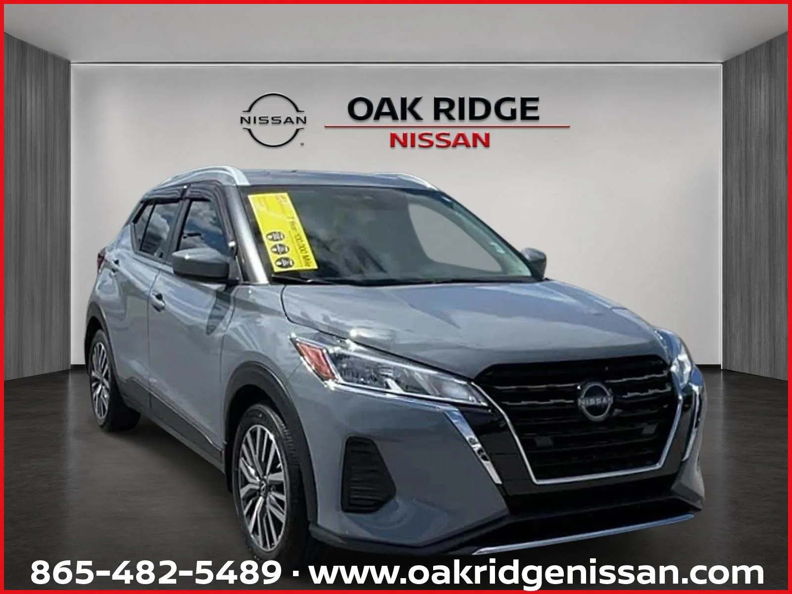 Gray 2023 NISSAN KICKS SV for sale in Oak Ridge, TN