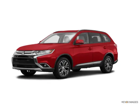 Red 2016 MITSUBISHI OUTLANDER SE/SE for sale in Oak Ridge, TN