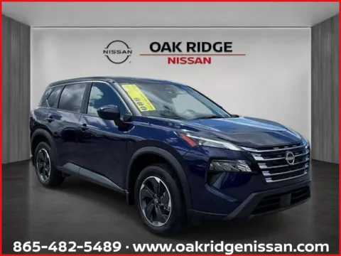 Blue 2024 NISSAN ROGUE SV for sale in Oak Ridge, TN