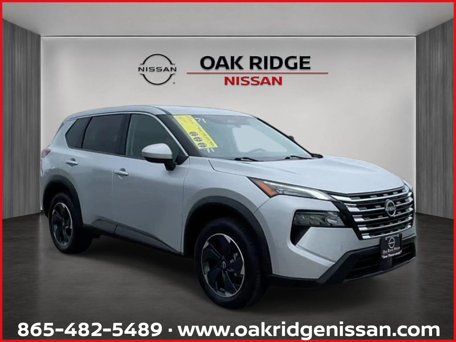 Silver 2024 NISSAN ROGUE SV for sale in Oak Ridge, TN