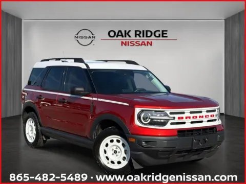 Red 2023 Ford Bronco Sport Heritage for sale in Oak Ridge, TN
