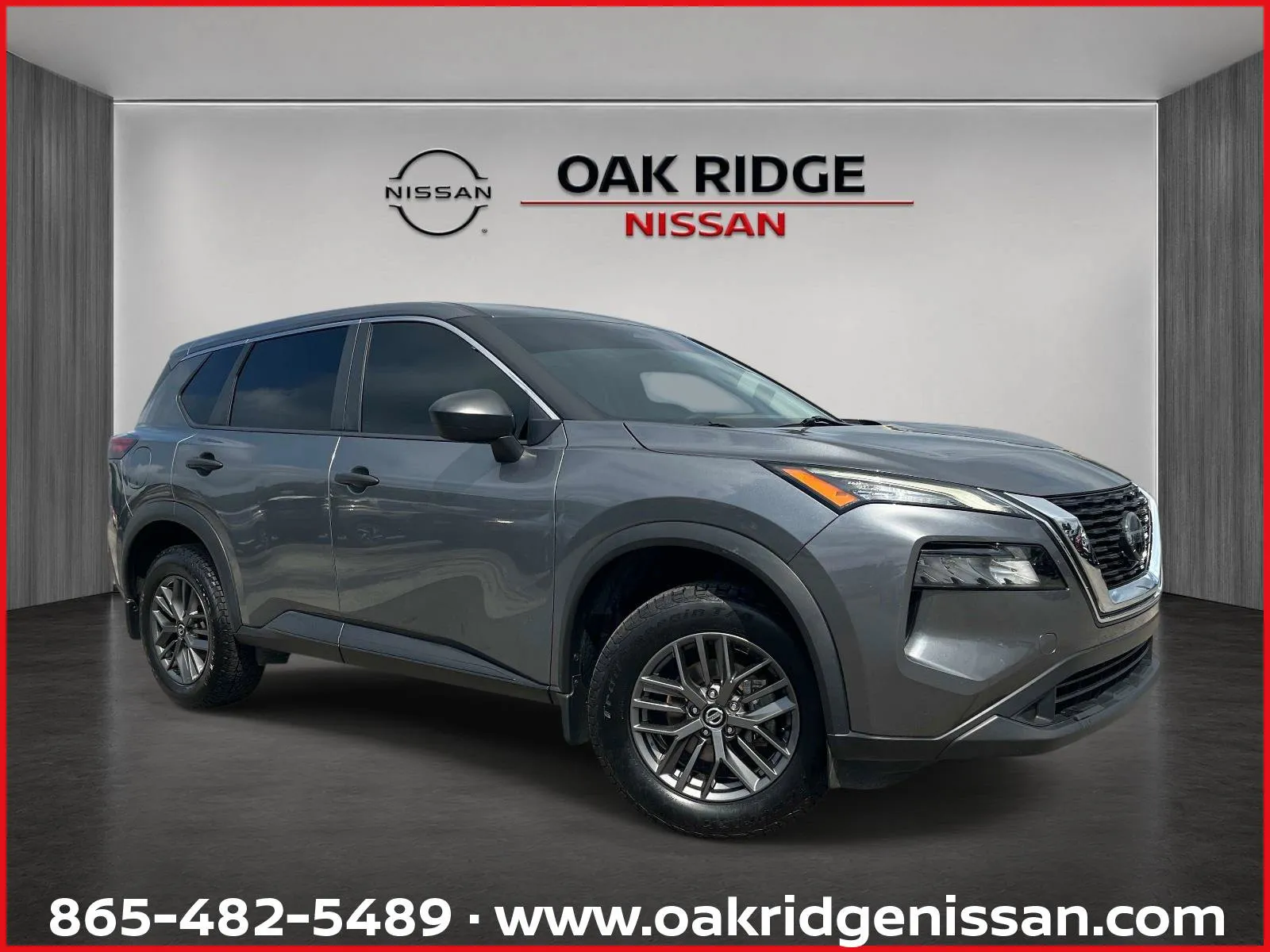 Gray 2021 NISSAN ROGUE S for sale in Oak Ridge, TN